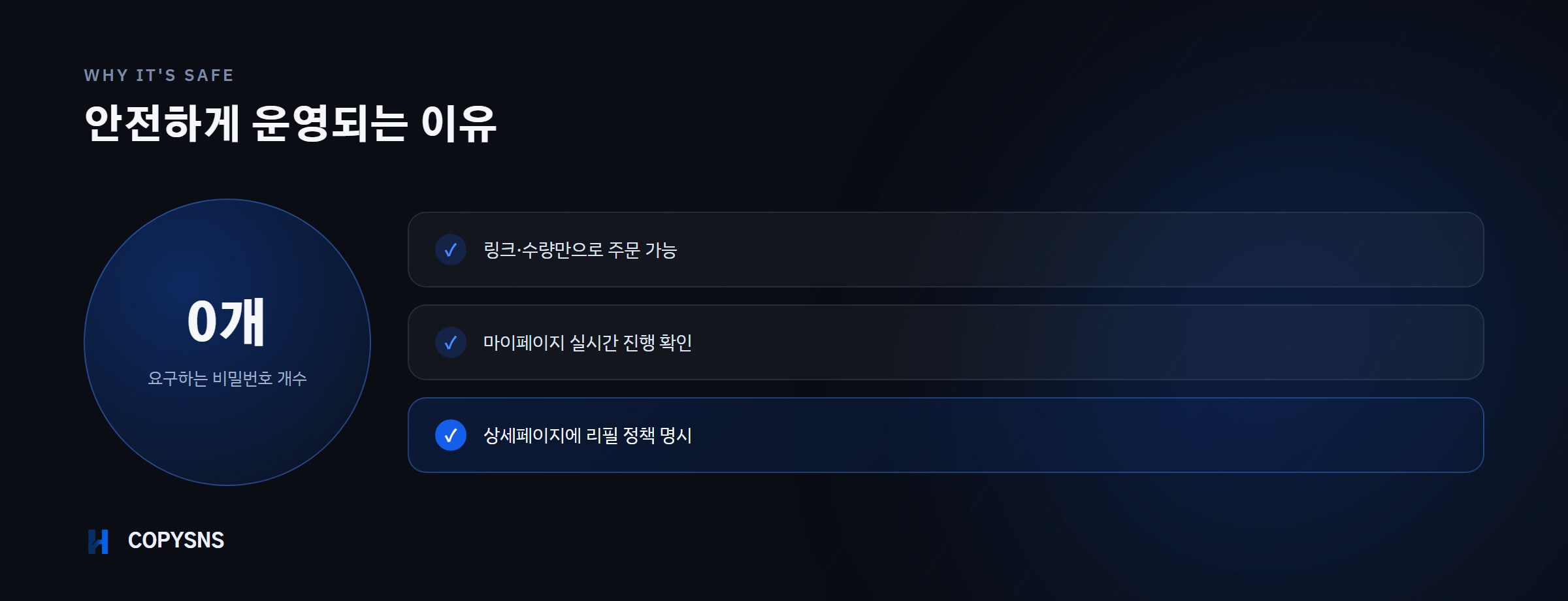 안전하게 운영되는 이유